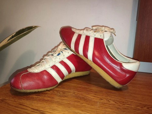 1970' ADIDAS HOBBY SIZE 8.5 3080 TRAINERS SNEAKERS AUSTRIA VINTAGE
