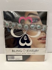 BLING JEWELRY Turquoise Western Jewelry Concho Choker Necklace - NEW