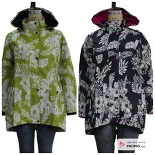 WOMENS LADIES GIRL WINDPROOF RAINCOAT FISHTAIL KAGOOL PARKA FESTIVAL JACKET COAT