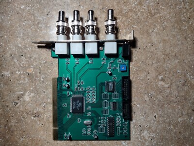 4 Channel Windows PCI DVR Video Capture Card 4Port CCTV CONEXANT FUSION ...