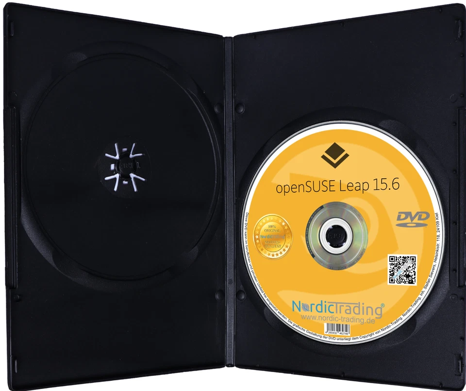 NEU: openSUSE Leap 15.6 DVD Open Suse Linux Betriebssystem Markenware - Bild 2 von 4