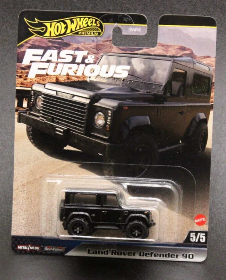 Hot Wheels - Fast & Furious - Land Rover Defender 90 - HNW46 - 1:64 - Neu&Ovp