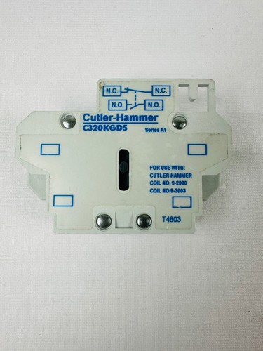 Cutler-Hammer C320KGD5 Auxiliary Contactor - 第 2/6 張圖片