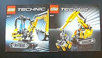 RC おもちゃ NEW Lego Town City CONSTRUCTION 8047 Compact Excavator Digger | eBay