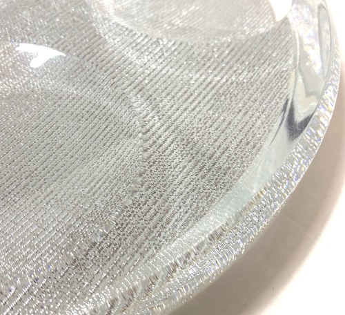 APELOIG CLEAR SILVER ACRYLIC SEDER PESACH PASSOVER PLATE SERVER TRAY 11.32" NEW - Picture 6 of 8