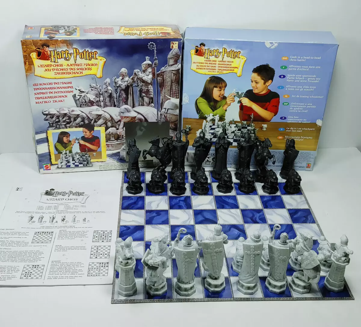 Harry Potter Wizard's Chess Game - 2002 - Mattel - Great Condition