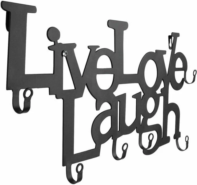 Attaccapanni da parete o porta in ferro battuto