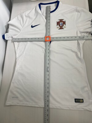 Cristiano Ronaldo #7 Portugal Nike 2014 White Player Issue Jersey