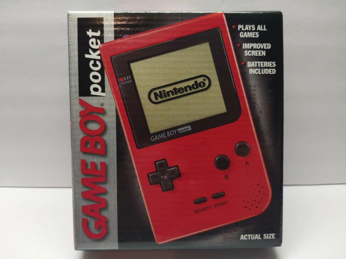 Nintendo Gameboy Pocket BRAND NEW VERY NICE RARE! FACTORY SEALED US RELEASE! |