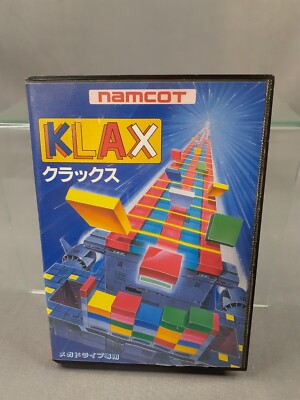 SEGA MEGADRIVE MEGA DRIVE MD KLAX NTSC-J Japanese version Boxed (C1)