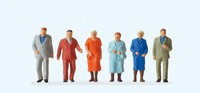 Preiser 14059 H0 Passanten 6 Figuren Neu Ovp +