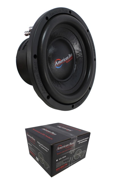 american pro 10 inch subwoofer