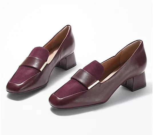 Rockport Leather Loafers - Esma-Black Croco-9W-NEW-A387876 - Image 2 of 2