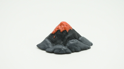 Volcano, Realistic Scale Model Very Nice Plastic Reproduction 2