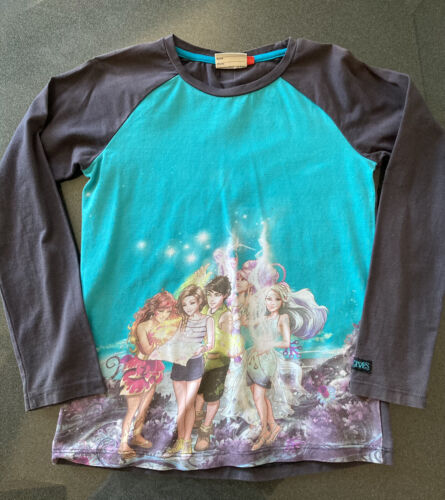 Lego wear „ Friends“ Shirt Anthrazit Türkis bunt Gr 134/140
