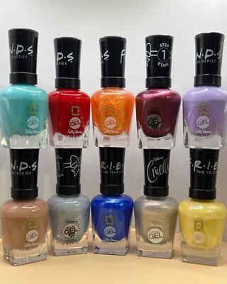 MIRACLE GEL Nail Polish by Sally Hansen - You Choose Your Color/Shade
