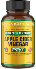 Capsulas De Vinagre De Sidra De Manzana Organico Certificado Pro Con Pildoras...