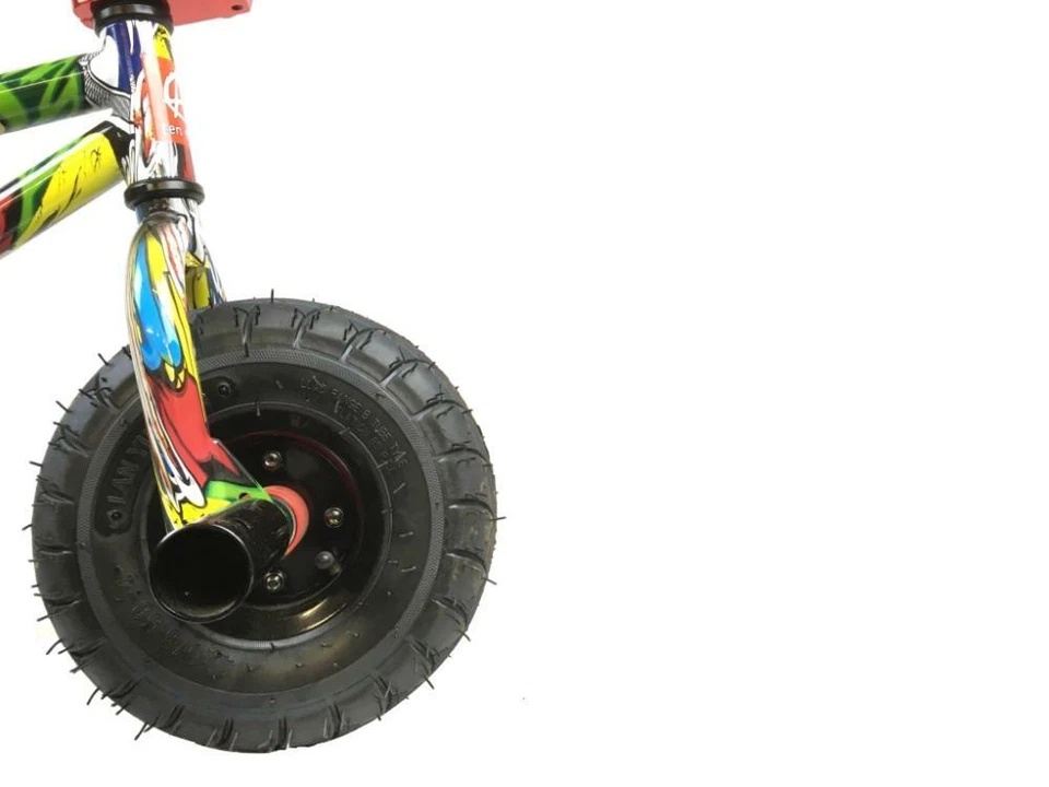 1080 Mini BMX Color Dibujos Animados Nueva Edición Limitada Bicicleta de Cómic Ruedas de 10" - Imagen 2 de 4