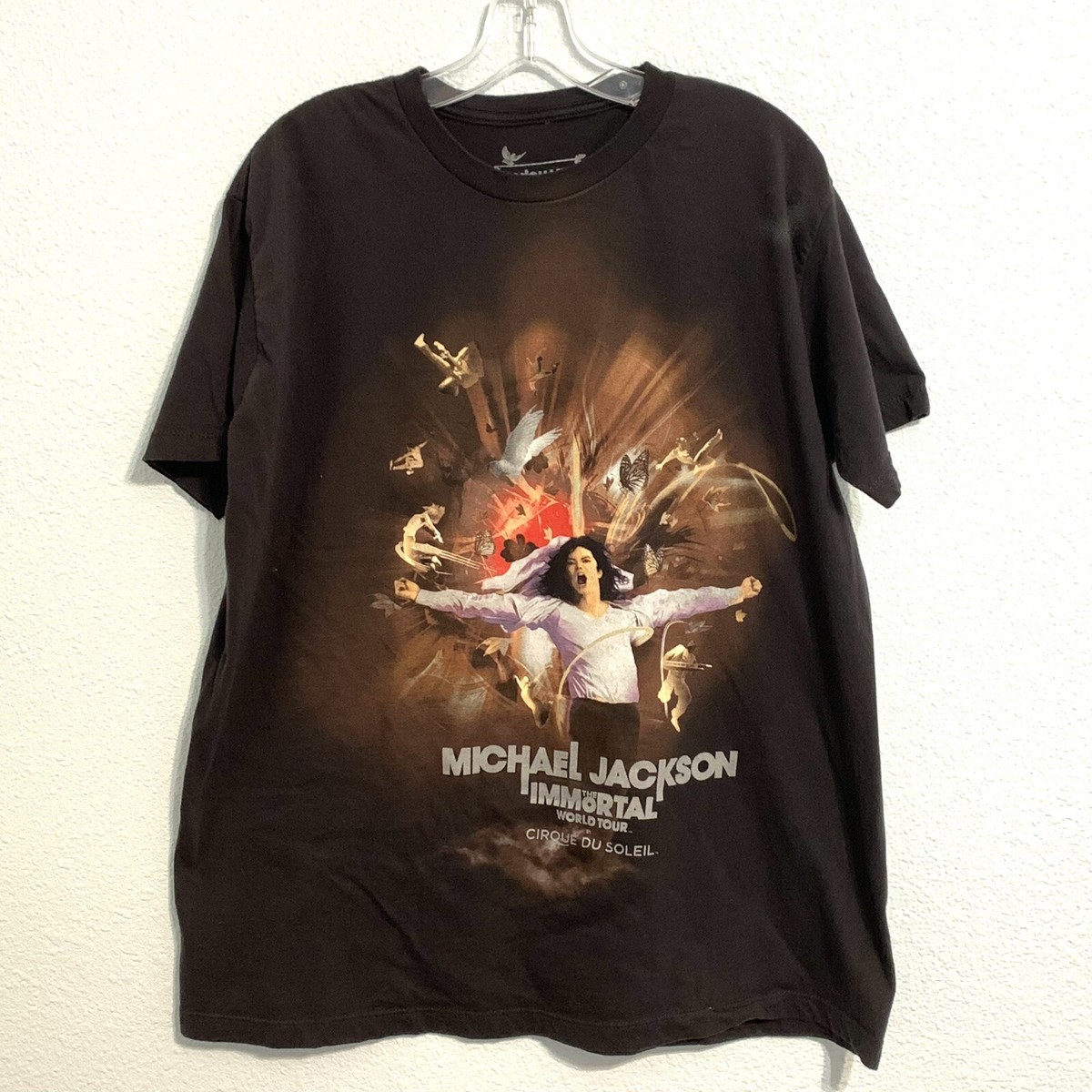 MICHAEL JACKSON Immortal World Tour by Cirque Du Soleil T Shirt
