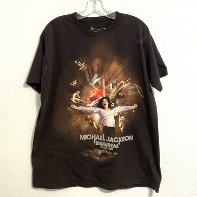 MICHAEL JACKSON Immortal World Tour by Cirque Du Soleil T