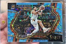 2022-23 Select Devin Booker Light Blue Disco Courtside Prizm Card /99 Suns #239