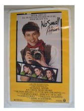 No Small Affair Poster 9A Demi Moore Jon Cryer Old