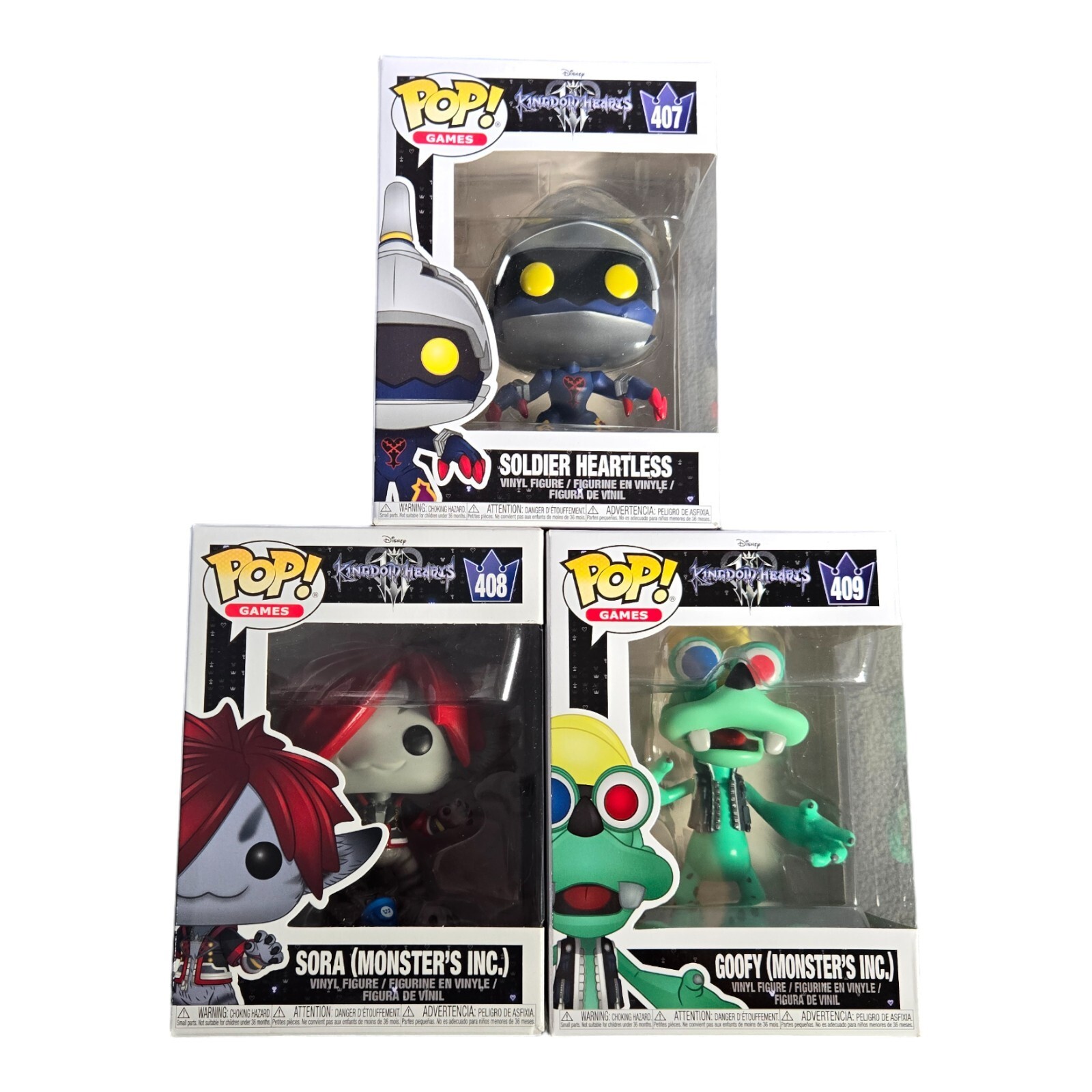 Funko Collectible Figure Multicolor Pop! Kingdom Hearts Soldier Heartless Vinyl