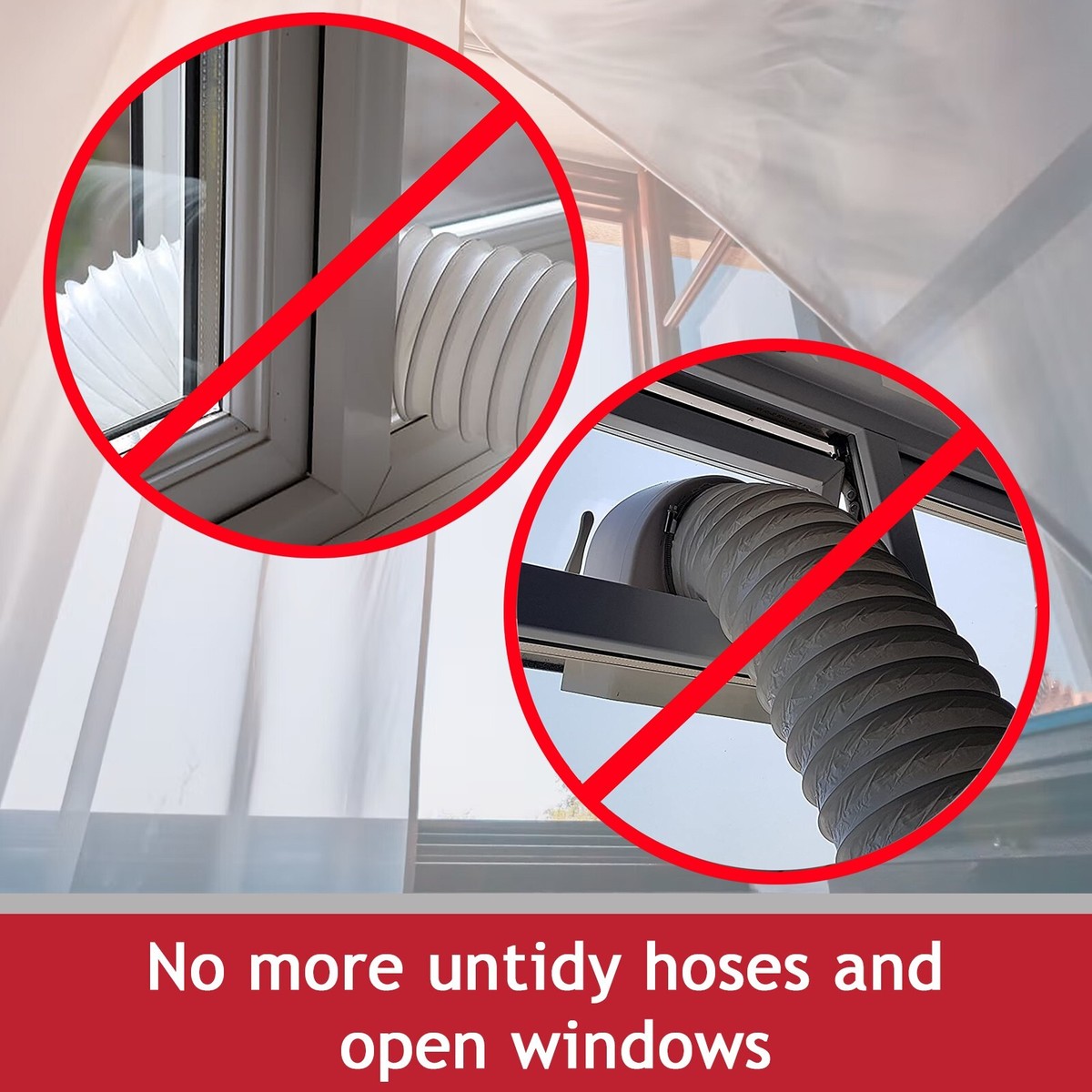 400CM Guarnizione Per Finestre, Kit Condizionatore Finestra Per Universale Condizionatore - Foto 11