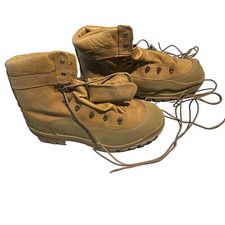 Belleville Mountain MCB 950 Gore Tex Vibram Combat Hiking Boots Khaki