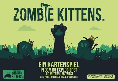 Exploding Kittens ~ Zombie Kittens 0810083043722