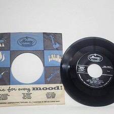 The Platters Ebb Tide 7" Single 1960 Mercury Doo-Wop R B 45 RPM