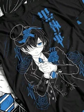 Butler Ciel Toboso Yana Kawai No Hero Academia Unisex T Shirt
