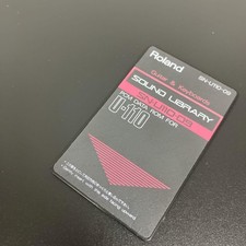 Roland SN-U110-09 PCM Card for U-110 Sound Module Used