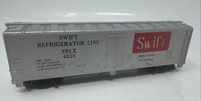 TYCO HO Scale 41' Swift Refrigerator Line SRLX 4226 Railroad Reefer Train Car .