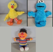 Sesame Street Plush Lot   Kohls Cares   Big Bird, Cookie Monster, Ernie