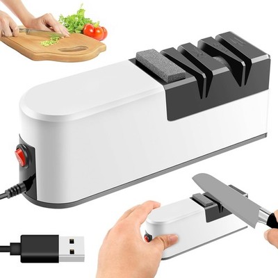 Electric Knife Sharpener Professional Kitchen Knife Scissors Sharpening Tool USA