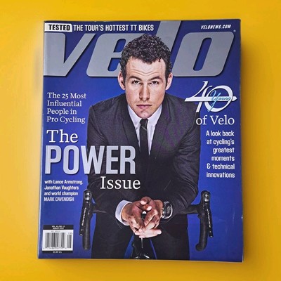 Velo News Magazine August 2011 40th Anniversary Mark Cavendish Lance Armstrong