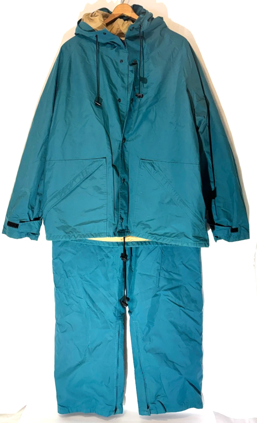 VTG 10x Gore-Tex Rain Suit Set Green Jacket 46-48 & Pants 40-42 Mens XL Outdoor
Opens in a new windo