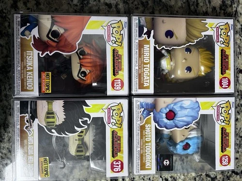 My Hero Academia Funko Pop Lot 4 NIB Kyoka Jiro Ryukyu Shishido Bakugo