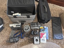 Camera Lot Untested For Parts Repair Sony DCR-TRV120 Powers On Viewfinder Works