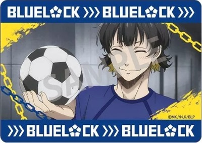 Blue Lock Meguru Bachira Character Card Scene Shot B Clear Card