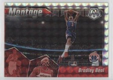 2019-20 Panini Mosaic Montage Silver Mosaic Prizm Bradley Beal #9 15fy
