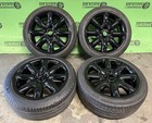 REFURBISHED OEM MINI COOPER S R53 R56 17 4x100 ALLOY WHEELS + GOOD TYRES
