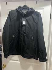 Bugatchi Mens Three In One Jacket with Hood S...