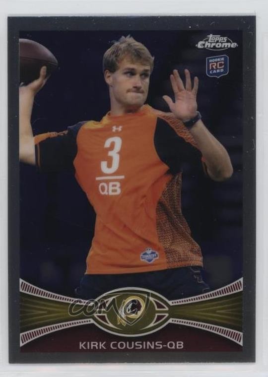 2012 Topps Chrome Kirk Cousins #146 1dm4