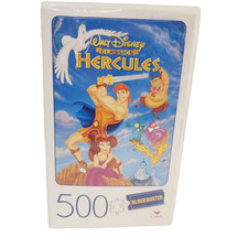 Blockbuster Video Disney Puzzle Hercules VHS Case 500 Pc Cardinal