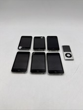 iPod Lot Of 7 - 6 iPods 1 iPhone As Is Parts Or Repair