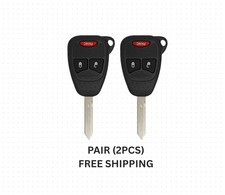 2 Pcs Oht692427aa Oht692713aa Jeep Dodge Chrysler Remote Key 2 Pcs Oht692427aa Oht692713aa Jeep Dodge Chrysler Remote Key