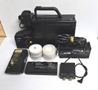 SEARS 934 SOLID STATE VHS MOVIE CAMERA in HARD CASE WITH ACCESSORIES AS SHOWN — photo 2