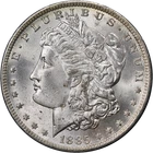 1885-O Morgan Silver Dollar Rattler Holder PCGS MS65 Great Eye Appeal